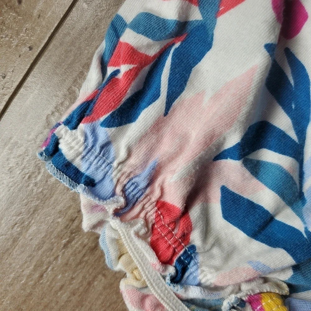 Carter's Colorful Matching Summer Outfit Baby Girl Size 6m 100% Cotton 2Pc NWOT